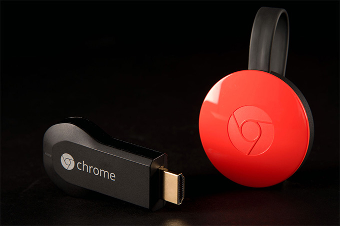 diffusion avec Chromecast