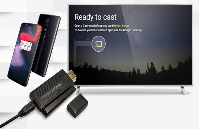 OnePlus 6 Bildschirm auf TV Übertragen