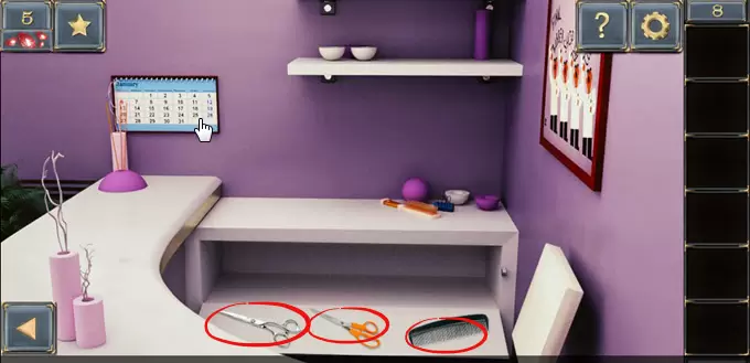 trois objets